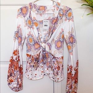 Free people Run Free Tunic top